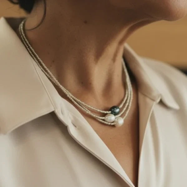 Ogrlica od prirodnih bisera